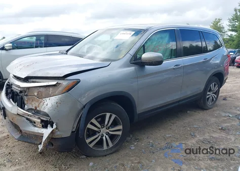 2018 Honda Pilot Ex-L из США, поврежденный, VIN 5FNYF6H57JB050563